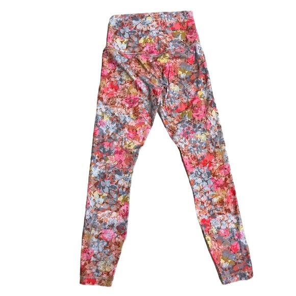 Lululemon Align High Rise 25” Leggings Inflorescence Multi Size 4 - Picture 6 of 7